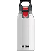 SIGG - Insulated Water Bottle White - Thermo Flask Hot & Cold One with Tea Infuser - Leakproof - BPA Free - 18/8 Stainless Steel - 10 Oz
