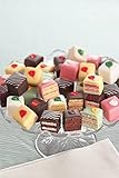 Best Traditional Petit Fours - Bite Size Frozen Dessert Appetizers (60 Piece Tray) - Assorted classic easy petit fours feature cake with lemon, strawberry, vanilla, orange & more.