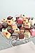 Best Traditional Petit Fours - Bite Size Frozen Dessert Appetizers (60 Piece Tray) - Assorted classic easy petit fours feature cake with lemon, strawberry, vanilla, orange & more.