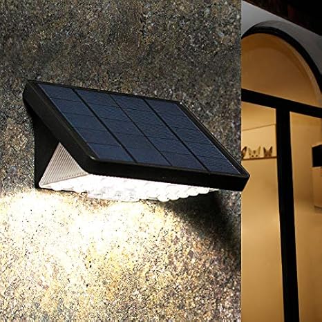 Solar Wall Lights Outdoor Sunwind 2 Modes Microwave Radar
