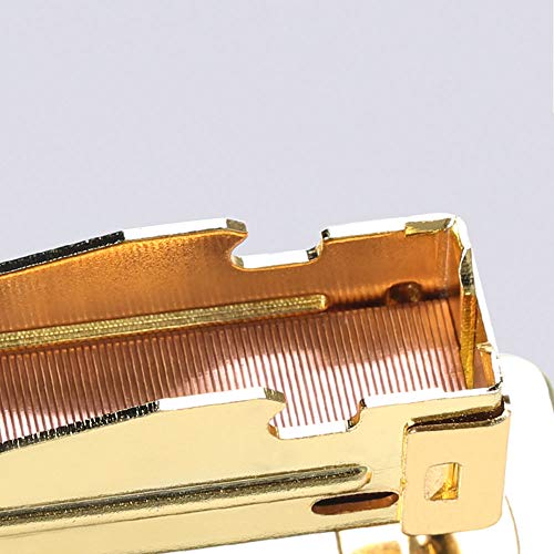 MultiBey Rose Gold Staples Stapler Refill Standard Size #12, 4 Boxes per Pack (Rose Gold) - Thumbnail 3