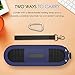 MoKo Carrying Case for Beats Pill+, Premium Vegan PU Leather Protective Cover Bag Sleeve Skins for Dr. Dre Beats Pill+ Portable Speaker, with Holding Strap & Carabiner, Indigo