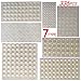 HS007 Clear Rubber Feet Bumpers Pads 336 Pieces, Type 7 Self Adhesive Transparent Stick Bumper Noise Dampening Buffer Bumpers for Door Drawers Glass Tops Cutting Boards Picture Frames Small Furniture