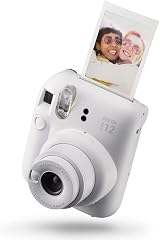 INSTAX Fujifilm Instax Mini 12 Camera Clay White with 40 Shot Film Pack view 2