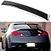 JDM VIP Glossy Black Rear Window Roof Spoiler Wing Compatible for 2003-2007 Infiniti G35 2 Door Coupe