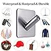 FOTYRIG Heavy Duty Adhesive Hooks Wall Hooks Stick on Wall Hooks for Hanging Bathroom Towel Hooks Hanger Bathroom Home Kitchen Office -4 Packs