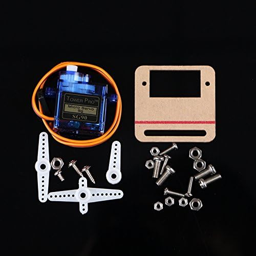 VKMaker 5 pcs SG90 9g Mini Micro Servo for RC for RC 250 450 Helicopter Airplane Car