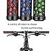 Hankyky Cycling Bike Bicycle Handlebar Grips Anti-Slip Rubber Double Lock-on Lightweight Grip for MTB Mountain Bike Folding Bike Bicycle Parts Fit 2.22cmthumb 4