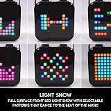 Mr Entertainer Nano Karaoke Machine & Portable Speaker 80W Dual Mics Lights view 4