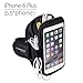 Avantree Trackpouch Sports Running / Gym / Jogging Exercise Neoprene Armband Case Pouch for iPhone 6 Plus, Samsung Galaxy Note 4/Note 3, Samsung Galaxy S5