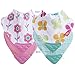 Nuby 2 pk Teething Bib - Dribble Catcher with Teething Corner (Colors/Theme may vary)