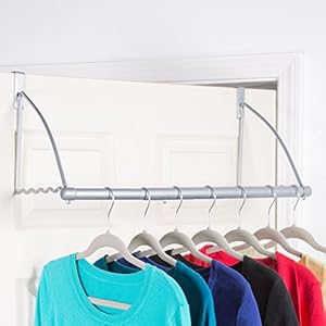 Hold N Storage Over The Door Closet Valet- Over The Door Clothes Organizer...