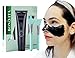 Blackhead Remover Mask, Anti-wrinkle Peel Off Black Mask, BONVITA Bamboo Charcoal Peel Off Mask and Brush Kit for Women & Men for Face Nose Acne Treatment Oil Control (Blackset)