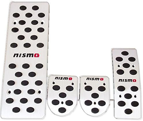 TSofu Manual Aluminum Car Fuel Brake Foot Rest Pedals for Nissan Altima Maxima Tiida Versa