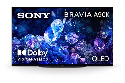 Sony 48 Inch 4K Ultra HD TV A90K Series: BRAVIA XR OLED Smart Google TV with Dolby Vision HDR and Exclusive Features for The Playstation- 5 XR48A90K- Latest Model,Black