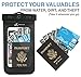 Voxkin Universal Waterproof Case with Waterproof Earphone and Headphone Jack, Armband, Compass, Lanyard for iPhone 6S, 6, 6 Plus, Note 4, S6 Or Any Phone – Best Waterproof Bag