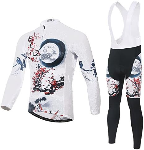 Spoz Men Cycling MTB Floral Bike Gel Padded Bid Jersey Set XXXL