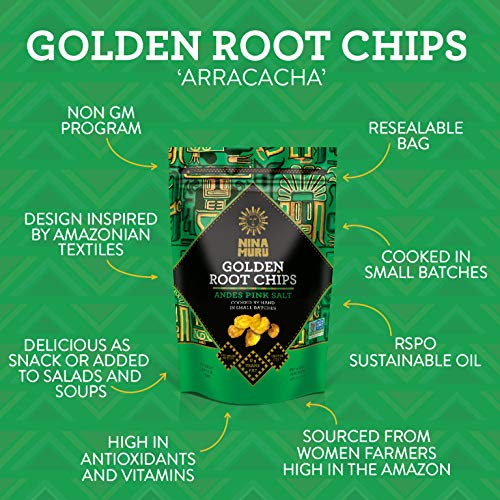 image for NINA MURU ANDEAN FIRED GRAIN Giant Inca Corn and Root Chips Variety 3-
