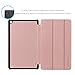 All-New Fire HD 8 2016 Case 6th Generation, Swees Slim Pu Leather Folio Flip Kidproof Protective Case with Stand for New Fire HD 8 Kids Tablet ( 6th Gen 2016 Release ) Rose Gold