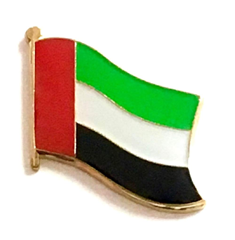 Pack of 50 United Arab Emirates Flag Lapel Pins, UAE Pin Badge Buy