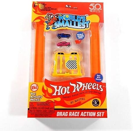 hot wheels drag race action set