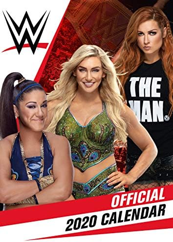 World Wrestling Women 2020 Calendar - Official A3 Month to View Wall Calendar