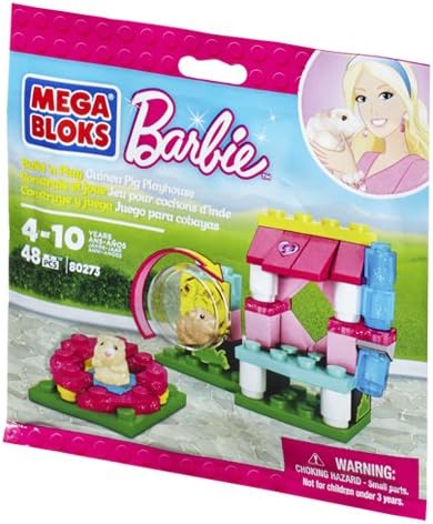 Barbie Guinea Pig Playhouse 48 Pieces 
