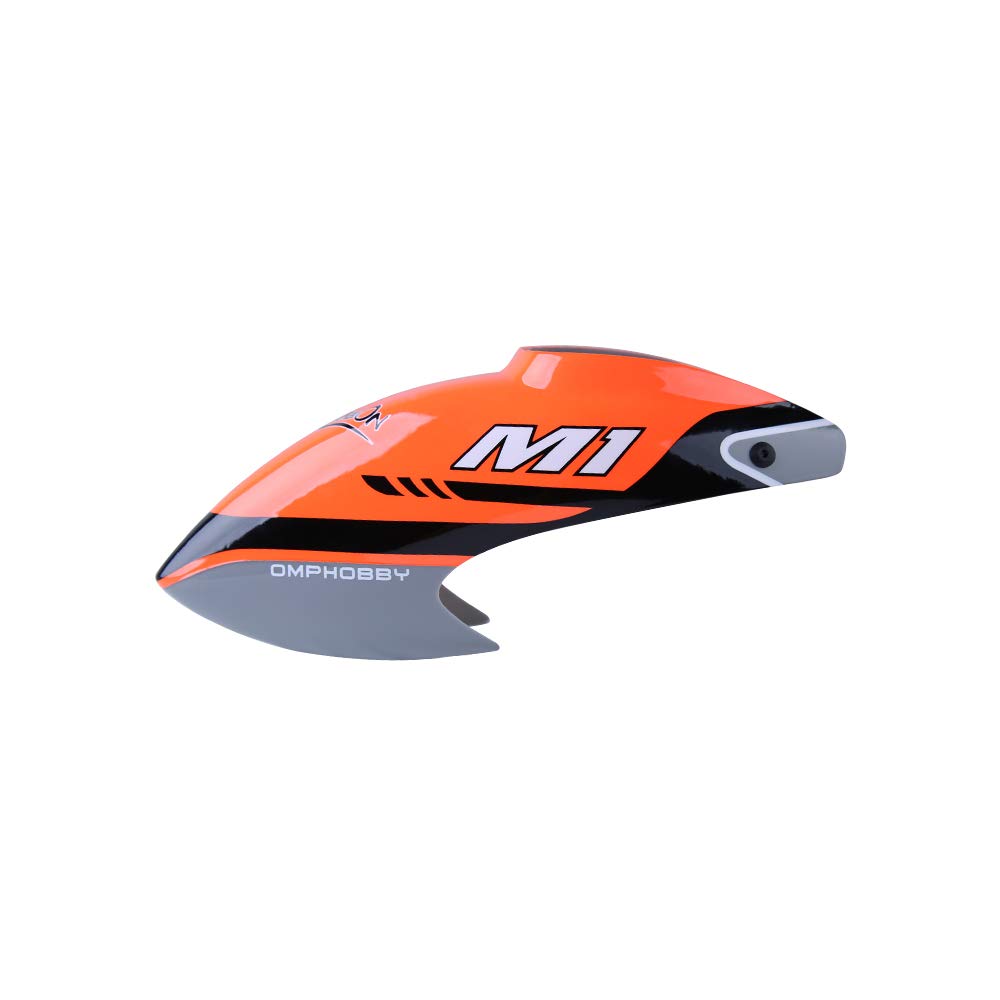 OMPHOBBY M1 Helicopter Parts Canopy Set-(Orange) OSHM1038 Original Replacement for OMP HOBBY M1 RC Helicopters Accessories Spare Part