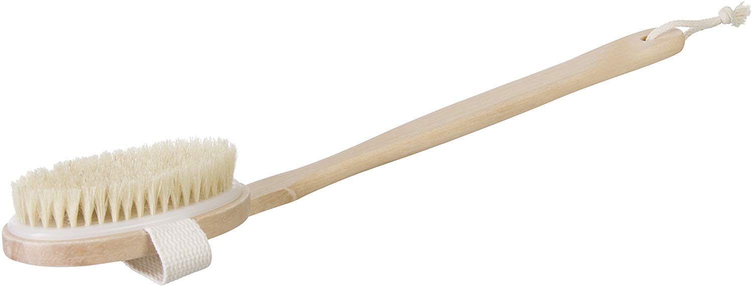 Wenco Wood Bath Brush 7.5 X 3.5 X 42 cm