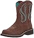 Ariat Women's Fatbaby Heritage Western Cowboy Boot, Tooled Brown, 6.5 B US
