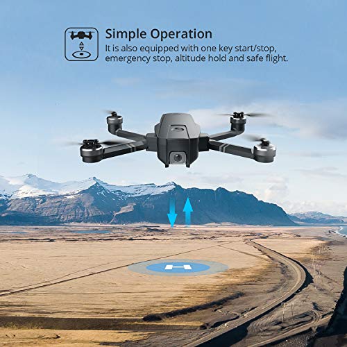 Holy Stone HS720 Foldable GPS Drone with 4K UHD Camera for Adults