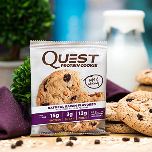 4 Quest+Nutrition+Protein+Cookie+Oatmeal