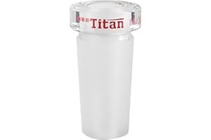 ADAMAS-BETA Glass Converter Adapter Glass Transfer Reducer for Chemistry Laboratory (14mm Female to 24mm Male)