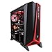 CUK Trion Custom Gaming PC (i7-7700K, 32GB RAM, 512GB NVMe SSD + 4TB, Dual NVIDIA GTX 1080 Ti SLI, Windows 10) Best New VR Ready Tower Desktop Computer for Gamers (Black/Red)