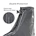 Life-C Black Waterproof Snow Rain Shoes Covers Women Men XXXXL