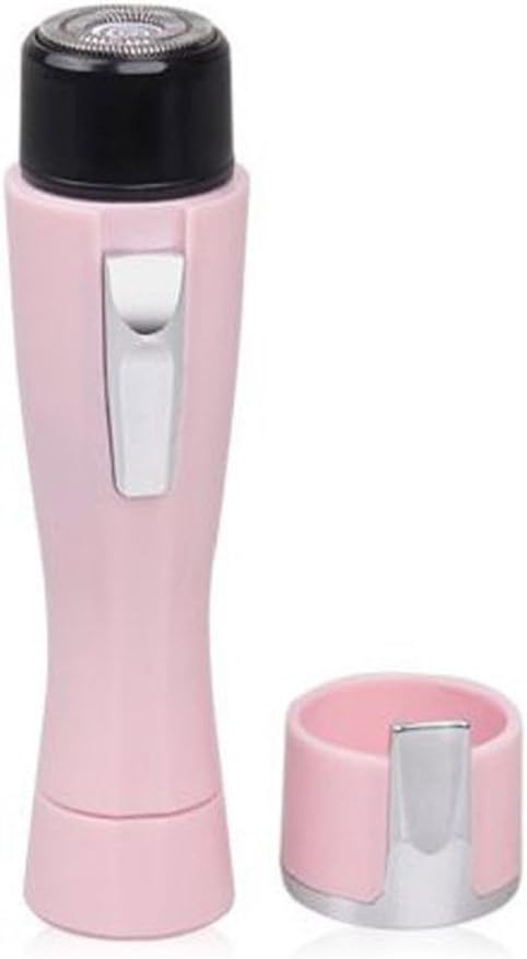 Painless Hair Removal for Women,Fomatrade Portable Waterproof Electric Facial Hair Remover Epilator for Face Lip Body Chin and Cheek Hair Pink,Battery Not Included