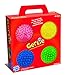 Small World Toys Gertie Ball - Mini Bumpy Ball - 4 Balls in a Box (Inflated), Yellow, Red, Green and Blue