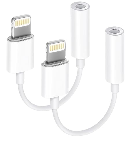 Seulliya [Apple MFi Certified Pack Lightning to mm Headphone