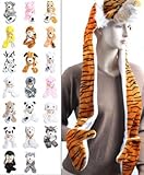 'Hat-imals' Plush Animal Winter Hats with Paws (Collection 4)