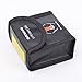 LiPo Battery Bag Case Explosion Proof Fire Resistant Safety and Storage Pouch Batteries Protector Bag for DJI Mavic Air(Black, Medium)