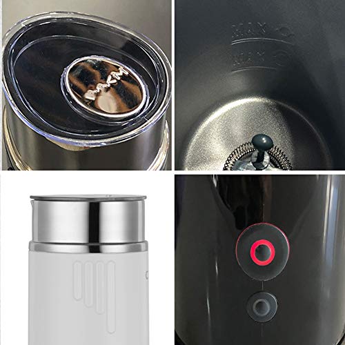 XIAOFEI Elektrisch Milch Dampfer Milchaufschäumer Zum Capuccino. Schokolade Heiß, Kalt Milch Heizung Wärmer Elektrisch… – Bild 8