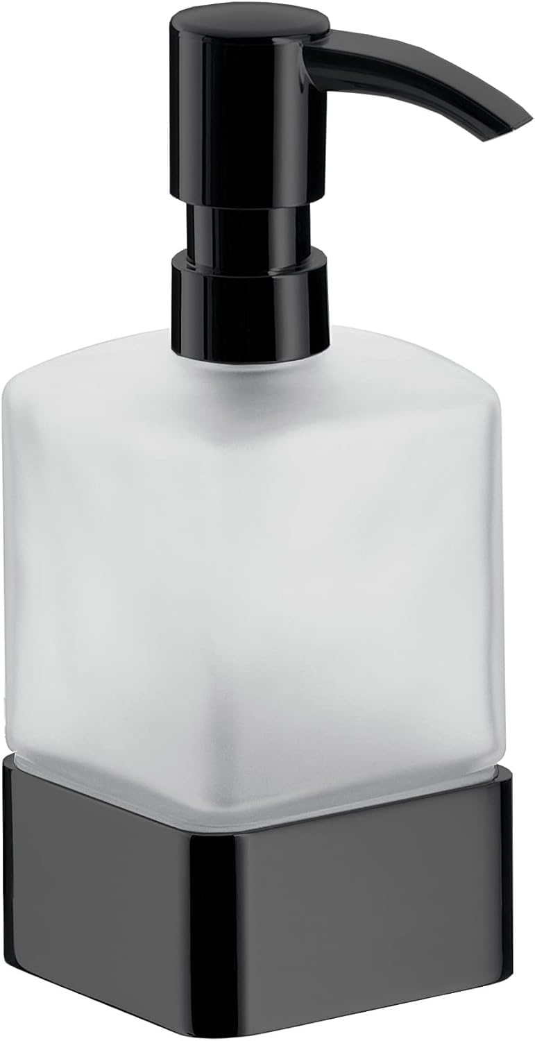 Emco Soap Dispenser, Aluminium, Black, Standmodell — image 1