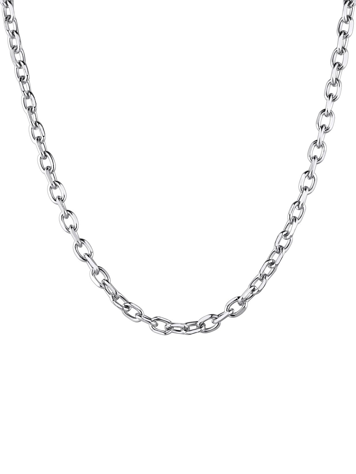 Cable Link Chains Stainless Steel Necklace Chains