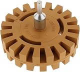 Almencla Rubber Eraser Wheel Tool Power Drill Attachment for Vinyl Decals Cars view 4