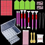 Diamond Painting Tools DIY Diamond Painting Cross Stitch Tools 5D Diamond Painting Accessories for Adults or Kids - Pack of 81
