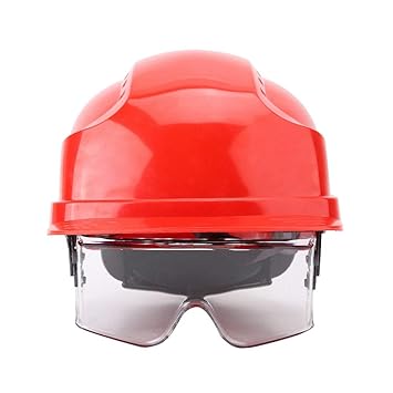 hard hat with built in visor