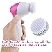 Honmofun Clean and Clear Face Wash Deep Cleansing Gold Facial Kit Clean Face Thoroughly Facial Wash Brush Portable Multifunction Electric Face Facial Cleansing Brush Spa Skin Care Massage Pink