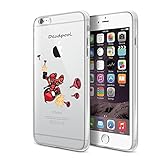 iPhone 6 / iPhone 6S Case, Litech [Flexible Ultra Slim] Scratch-Resistant, Superhero Series (Dead Pool)