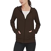 LETAOTAO Womens' Lightweight Zip Up Hoodies Stretch Thin Summer Jackets For Women