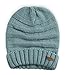 Brook + Bay Slouchy Beanie - Women's Winter Hats, Oversized Beanie Knitted Hats for Women & Men - Beanie Slouch Hats for Cold Weather Pastel Green